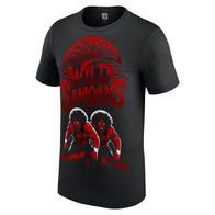Men's Black The Wild Samoans Illustrated T-Shirt - DASH RACEGEAR image 2