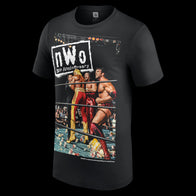 Men's Black nWo 30th Anniversary Photo T-Shirt - DASH RACEGEAR image 2