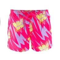Men's Ripple Junction Pink/Yellow WWE Retro Wave Chrome Board Shorts
