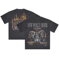 Men's Heather Black Dennis Rodman Unstoppable Snow Wash T-Shirt
