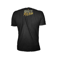 Men's 500 Level Black Ricky Saints Absolute Premium Tri-Blend T-Shirt - DASH RACEGEAR image 3