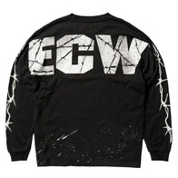 Unisex Complex x WWE Black ECW Hardcore Long Sleeve T-Shirt - DASH RACEGEAR image 3