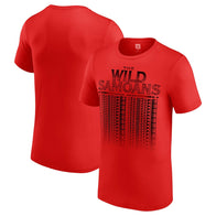Men's Red The Wild Samoans Tribal T-Shirt - DASH RACEGEAR image 1