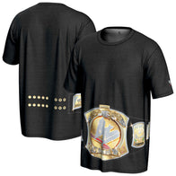 Youth ProSphere Black WWE Spinner Belt T-Shirt - DASH RACEGEAR image 1