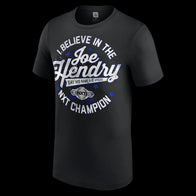 Men's Black Joe Hendry I Believe In The NXT Champion T-Shirt - DASH RACEGEAR image 2