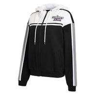 Women's WEAR by Erin Andrews Black SummerSlam 2026 Colorblock Full-Zip Hoodie - DASH RACEGEAR image 4