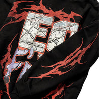 Unisex Complex x WWE Black ECW Hardcore Hoodie - DASH RACEGEAR image 4