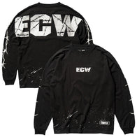 Unisex Complex x WWE Black ECW Hardcore Long Sleeve T-Shirt - DASH RACEGEAR image 1