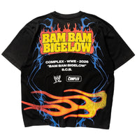 Unisex Complex x WWE Black Bam Bam Bigelow T-Shirt - DASH RACEGEAR image 3