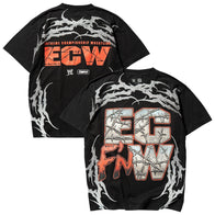 Unisex Complex x WWE Black ECW Hardcore T-Shirt - DASH RACEGEAR image 1