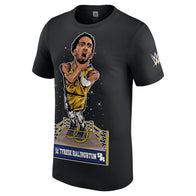 Men's Tyrese Haliburton Black WWE T-Shirt