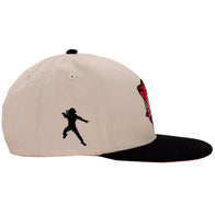 Men's Tan/Black Roman Reigns YTC Snapback Hat - DASH RACEGEAR image 3