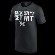 Men's Black Brock Lesnar Talk Sh*t Get Hit T-Shirt - DASH RACEGEAR image 2
