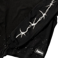 Unisex Complex x WWE Black ECW Hardcore Long Sleeve T-Shirt - DASH RACEGEAR image 4