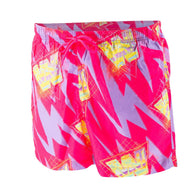 Men's Ripple Junction Pink/Yellow WWE Retro Wave Chrome Board Shorts