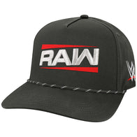 Men's Black RAW Caddy Snapback Hat - DASH RACEGEAR image 1