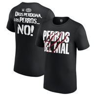 Men's Black Los Perros del Mal AAA Faction T-Shirt - DASH RACEGEAR image 1
