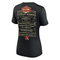 Women's Black Stephanie McMahon WWE Hall of Fame 2026 T-Shirt
