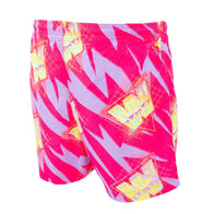 Men's Ripple Junction Pink/Yellow WWE Retro Wave Chrome Board Shorts