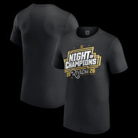 Men's Black Night of Champions 2026 Event T-Shirt
