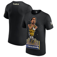 Men's Tyrese Haliburton Black WWE T-Shirt