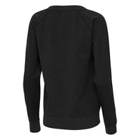 Women's Antigua Heather Black WWE Varsity Tri-Blend V-Neck Long Sleeve T-Shirt - DASH RACEGEAR image 3