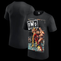 Men's Black nWo 30th Anniversary Photo T-Shirt - DASH RACEGEAR image 1