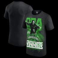 Men's Black Oba Femi Night of Champions 2026 King of the Ring Winner T-Shirt - DASH RACEGEAR image 1