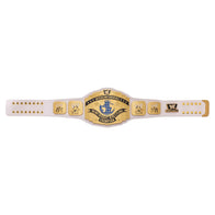 WWE Intercontinental Scratch Logo White Replica Title Belt