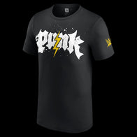 Men's Black CM Punk Electric Punk T-Shirt - DASH RACEGEAR image 2