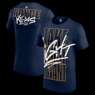 Men's Navy Royce Keys Take What I Want T-Shirt - DASH RACEGEAR image 1
