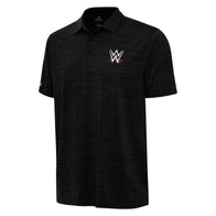 Men's Antigua Heather Black WWE Layout Polo