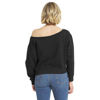 Women's WEAR by Erin Andrews Black SummerSlam 2026 Off-the-Shoulder Sweatshirt - DASH RACEGEAR image 2