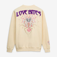 Men's Cream AJ Lee Love Bites Sweatshirt - DASH RACEGEAR image 3