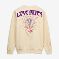 Men's Cream AJ Lee Love Bites Sweatshirt - DASH RACEGEAR image 3