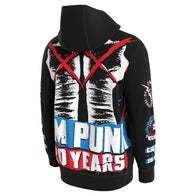 Youth ProSphere Black CM Punk 20 Years Hoodie - DASH RACEGEAR image 3