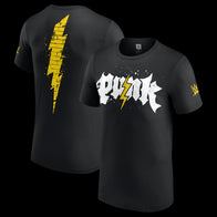 Men's Black CM Punk Electric Punk T-Shirt - DASH RACEGEAR image 1