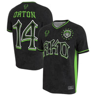Unisex ProSphere Black Randy Orton Soccer Jersey - DASH RACEGEAR image 1