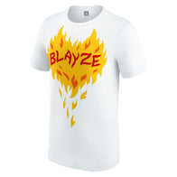Men's White Alundra Blayze Saturday Night's Main Event T-Shirt - DASH RACEGEAR image 2