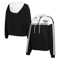 Women's WEAR by Erin Andrews Black SummerSlam 2026 Colorblock Full-Zip Hoodie - DASH RACEGEAR image 3