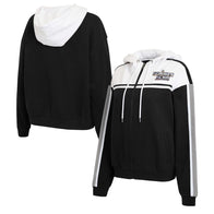 Women's WEAR by Erin Andrews Black SummerSlam 2026 Colorblock Full-Zip Hoodie - DASH RACEGEAR image 3