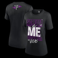 Women's Black Paige Scream For Me Vegas T-Shirt - DASH RACEGEAR image 1