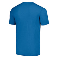 Men's Homage Blue WWE Primetime Wrestling Tri-Blend T-Shirt - DASH RACEGEAR image 3