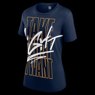 Women's Navy Royce Keys Take What I Want T-Shirt - DASH RACEGEAR image 2