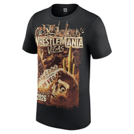 Men's Black WrestleMania 42 Wasteland T-Shirt - DASH RACEGEAR image 2