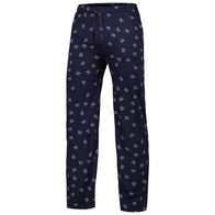 Men's Ripple Junction Navy WWE Retro Logo Allover Sleep Pants