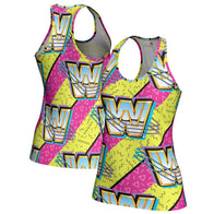 Women's ProSphere Pink WWE 90s Racerback Tank Top