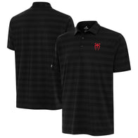 Men's Antigua Black Roman Reigns Tunnel Polo - DASH RACEGEAR image 1