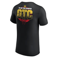 Men's Black Roman Reigns Aura Cartoon T-Shirt - DASH RACEGEAR image 3