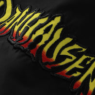 Men's Black/Red Danhausen Cursed! Full-Zip Windbreaker Jacket - DASH RACEGEAR image 4